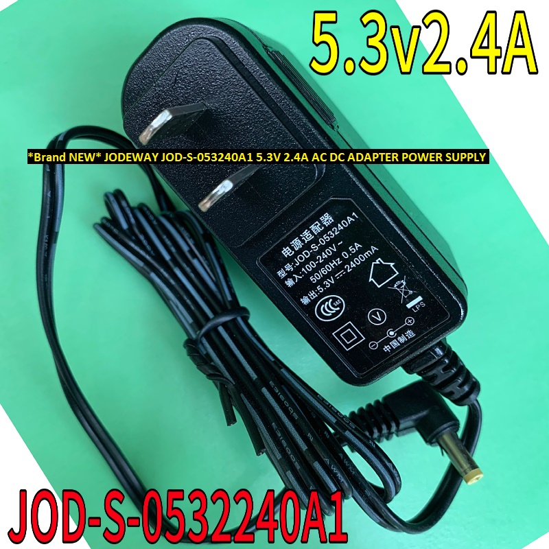 *Brand NEW* 5.3V 2.4A AC DC ADAPTER AC100-240V JODEWAY JOD-S-053240A1 POWER SUPPLY